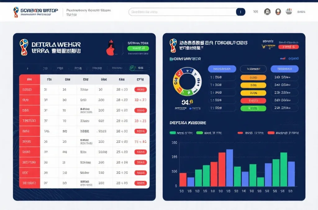 2026世界杯赛程表与积分榜结合示意图
